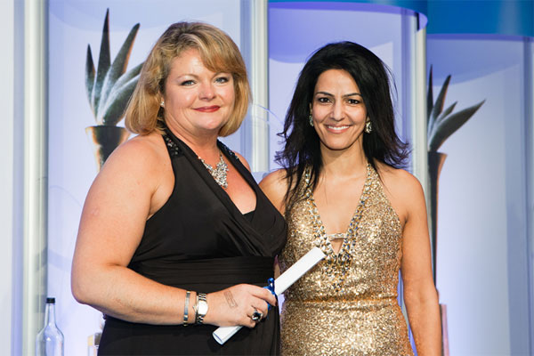 Kavita with Fiona Taylor, of Novartis Pharmaceuticals, winner of the PharmaTimes "Company Nominated Representative of the Year Award 2012"