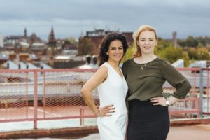 Molly Roberts and Kavita Oberoi